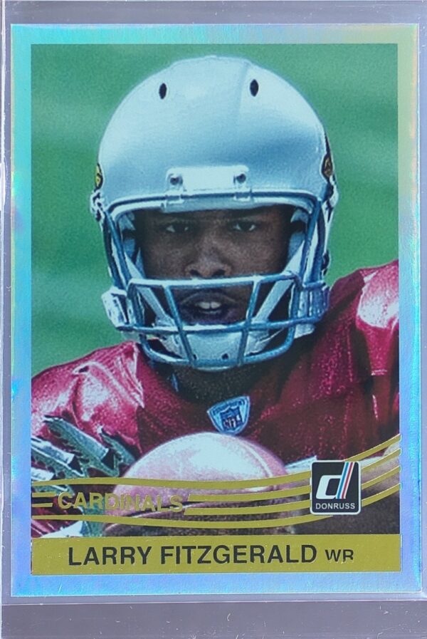 2015 Donruss Larry Fitzgerald #14 Cardinals Throwback Rookies 1984