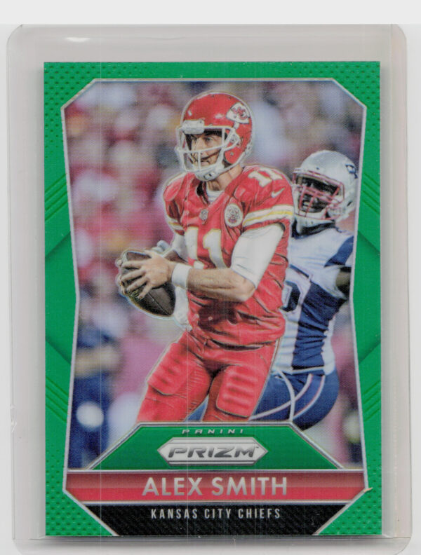 2015 Panini Prizm Alex Smith Green Prizm #194 Chiefs