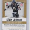 2015 Panini Prizm Collegiate Draft Picks Kevin Johnson AU SN99 #208 Deacons Auto - Image 3