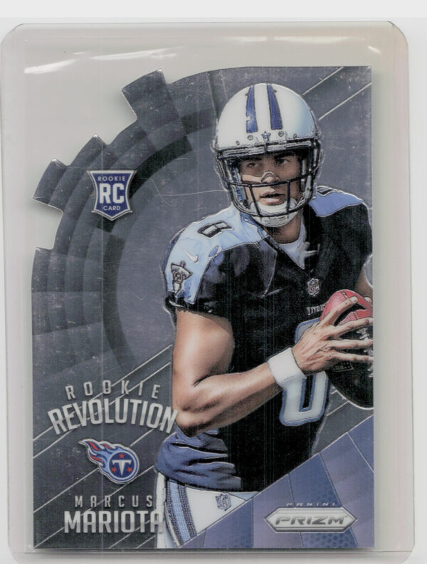 2015 Panini Prizm Marcus Mariota #RR2 Titans Rookie Revolution