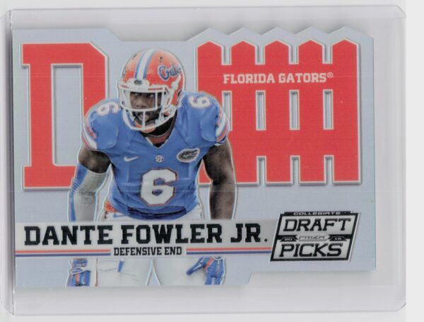 2015 Prizm Collegiate Draft Picks Dante Fowler Jr. #8 Gators D Fence Die Cuts
