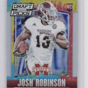 2015 Prizm Collegiate Draft Picks Josh Robinson Prizms Tie Dyed /49 #220 Bulldo