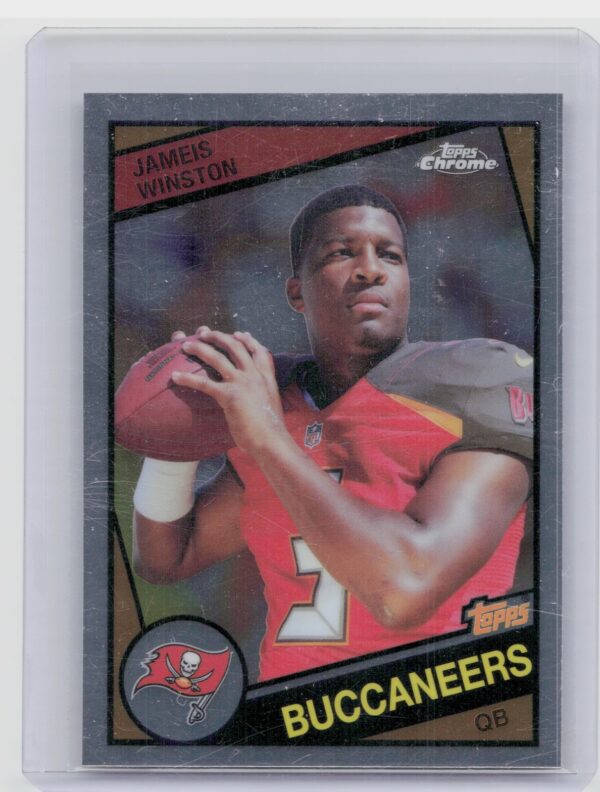 2015 Topps Chrome Jameis Winston #T60-JWI Buccaneers 60th Anniversary