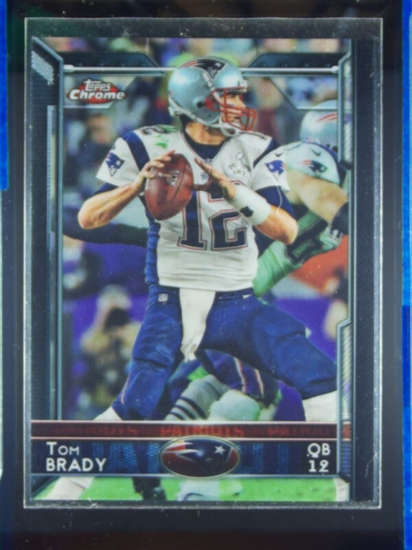 2015 Topps Chrome Tom Brady #50 Patriots