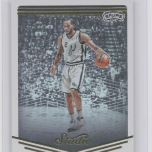2016-17 Panini Studio Kawhi Leonard #15 Spurs