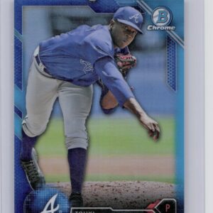 2016 Bowman Touki Toussaint /150 #BCP6 Braves Chrome Prospects Blue Refractor