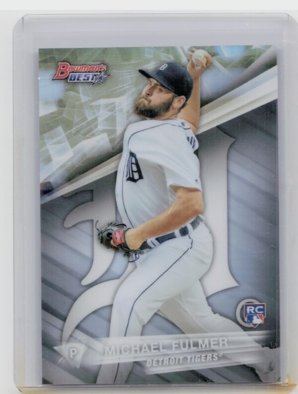2016 Bowman's Best Michael Fulmer Refractor #46 Tigers