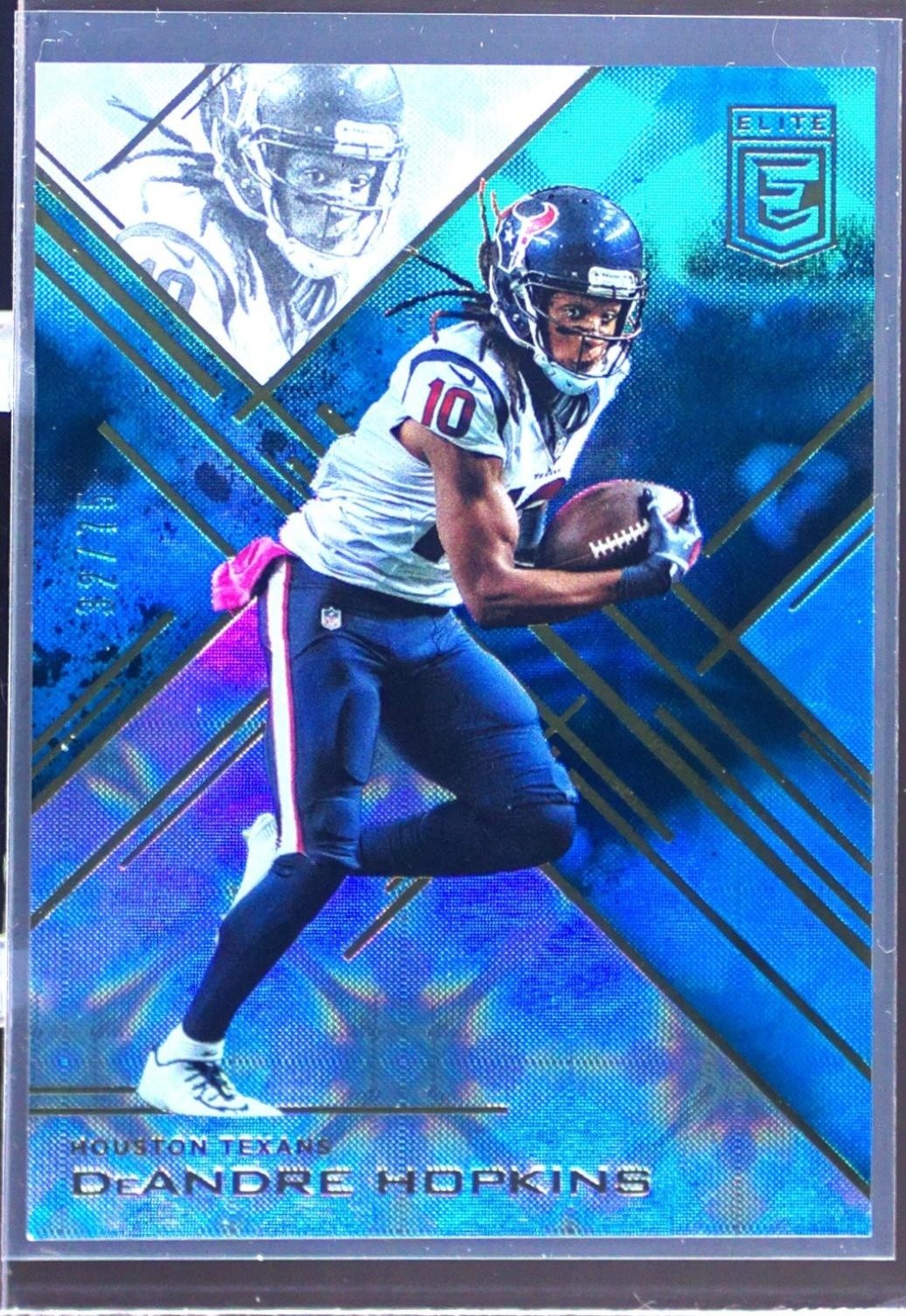 2016 Donruss Elite DeAndre Hopkins Teal /75 #51 Texans