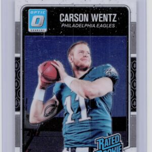 2016 Donruss Optic Carson Wentz RC #156 Eagles