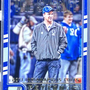 2016 Donruss Peyton Manning #14 Colts Peyton Manning The Sheriff Tribute