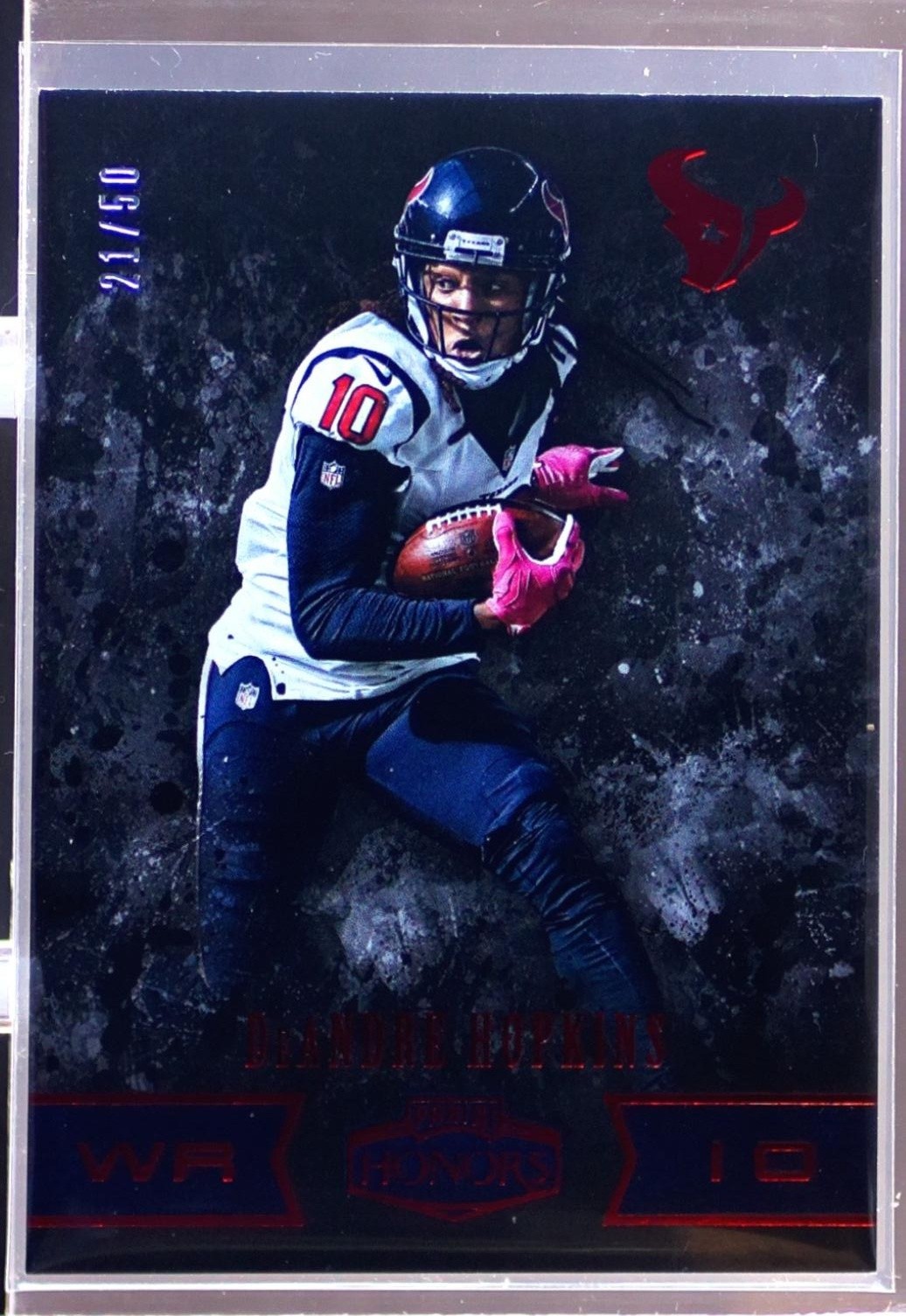 2016 Panini Honors DeAndre Hopkins Red /50 #30 Texans