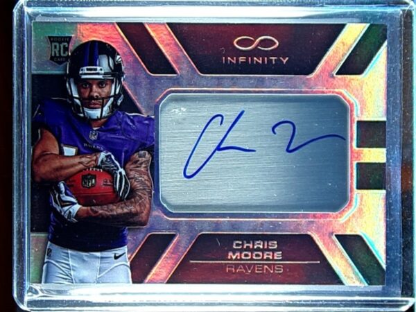 2016 Panini Infinity Chris Moore AUTO /288 #203 Ravens RPS Rookie Autographs
