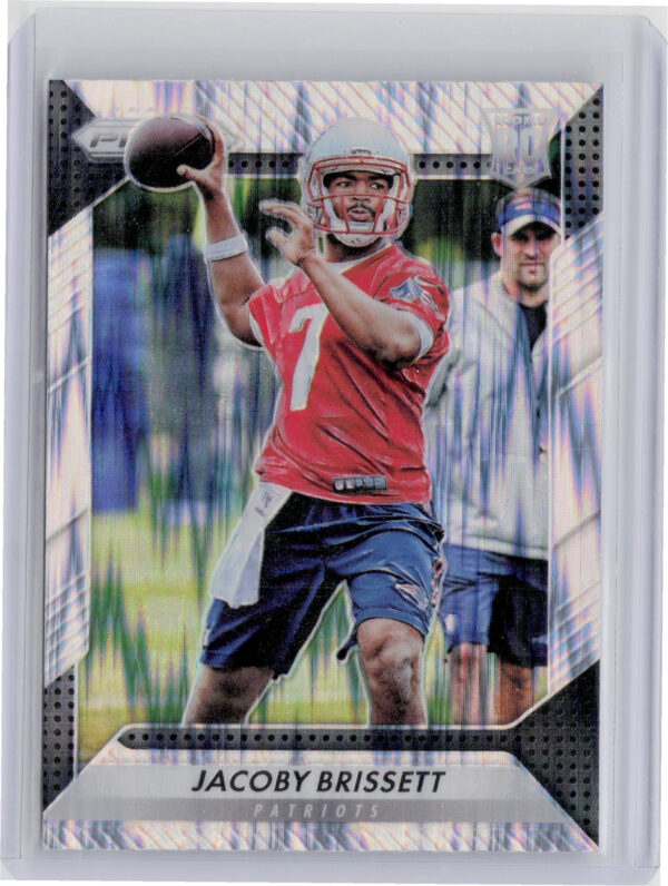 2016 Panini Prizm Jacoby Brissett Flash #292 Patriots