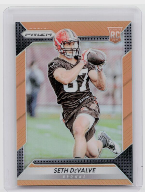 2016 Panini Prizm Seth DeValve Orange SN299 #256 Browns