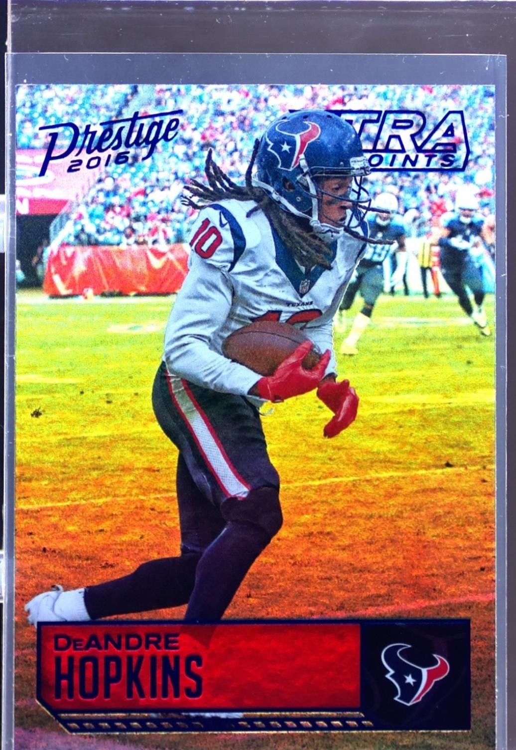 2016 Prestige DeAndre Hopkins Xtra Points Blue #80 Texans