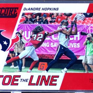 2016 Score DeAndre Hopkins #3 Texans Toe the Line Red