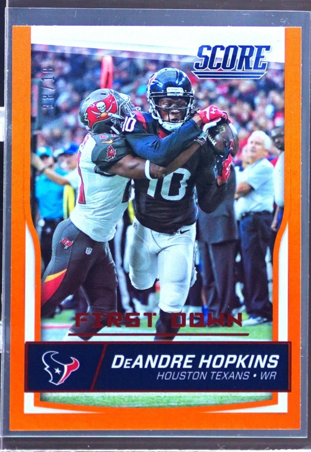 2016 Score DeAndre Hopkins First Down /10 #131 Texans