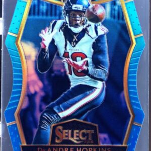 2016 Select DeAndre Hopkins Light Blue Die Cut Prizm /125 #117 Texans