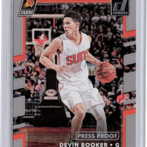 2017-18 Donruss Devin Booker Press Proof Silver SN299 #117 Suns
