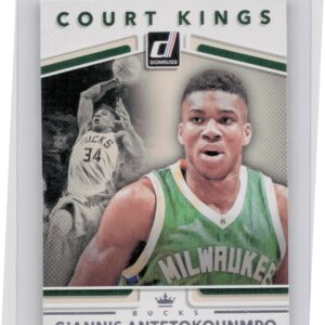 2017-18 Donruss Giannis Antetokounmpo #3 Bucks Court Kings