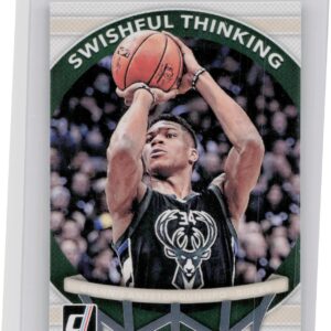 2017-18 Donruss Giannis Antetokounmpo #6 Bucks Swishful Thinking