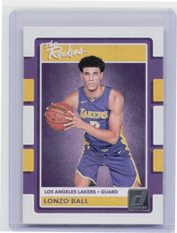 2017-18 Donruss Lonzo Ball #2 Lakers The Rookies