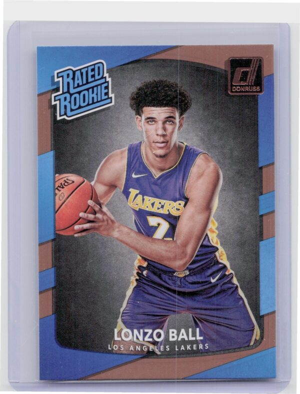 2017-18 Donruss Lonzo Ball RC #199 Lakers