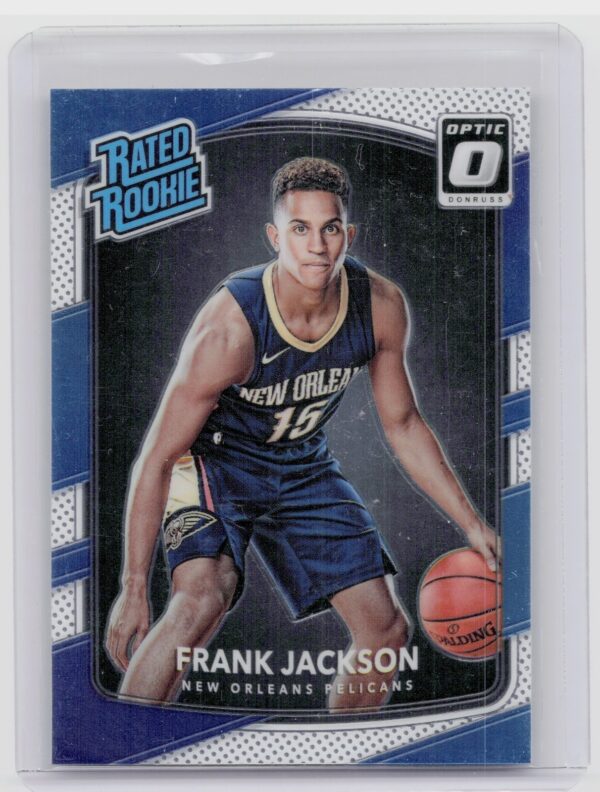 2017-18 Donruss Optic Frank Jackson RC #170 Pelicans