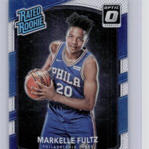 2017-18 Donruss Optic Markelle Fultz Red and Yellow #200 76ers