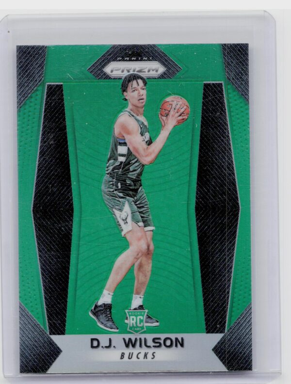 2017-18 Prizm D.J. Wilson Green #181 Bucks