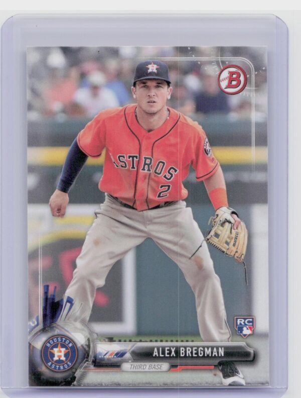 2017 Bowman Alex Bregman RC #75 Astros