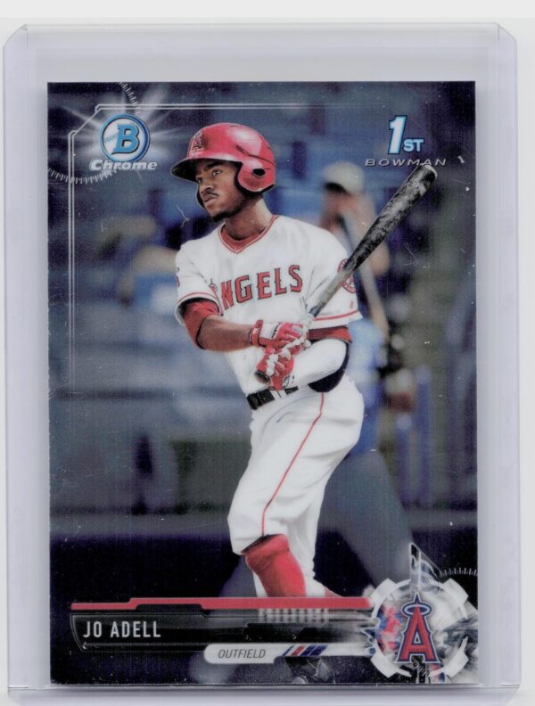 2017 Bowman Draft Jo Adell Chrome #BDC-95 Angels