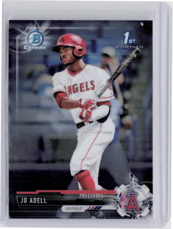 2017 Bowman Draft Jo Adell Chrome #BDC-95 Angels