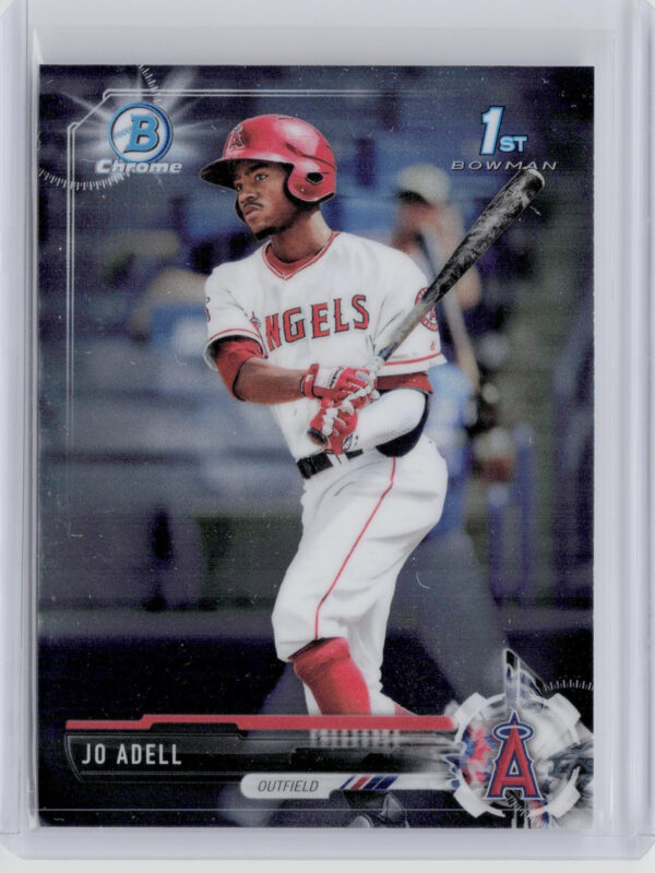 2017 Bowman Draft Jo Adell Chrome #BDC-95 Angels