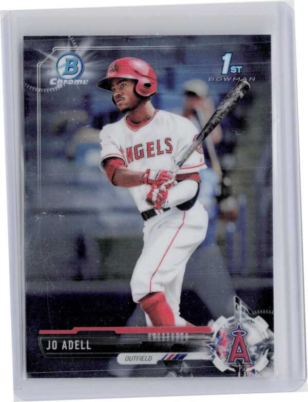 2017 Bowman Draft Jo Adell Chrome #BDC-95 Angels