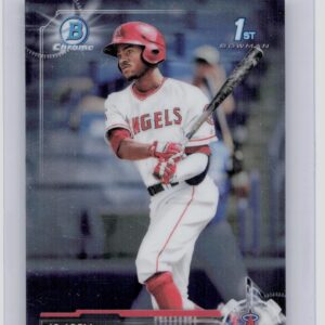 2017 Bowman Draft Jo Adell Chrome #BDC-95 Angels