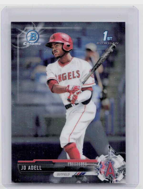 2017 Bowman Draft Jo Adell Chrome #BDC-95 Angels