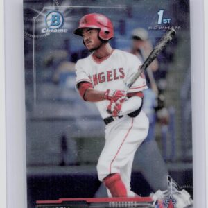 2017 Bowman Draft Jo Adell Chrome #BDC-95 Angels
