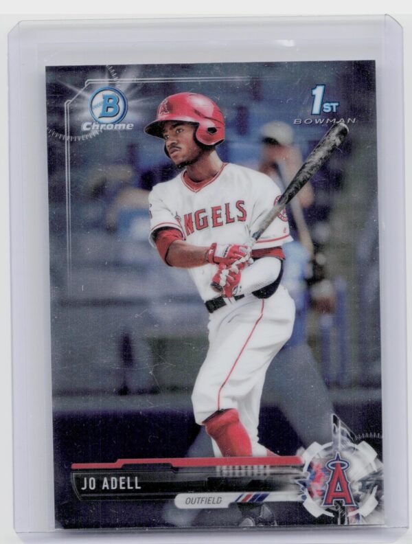 2017 Bowman Draft Jo Adell Chrome #BDC-95 Angels