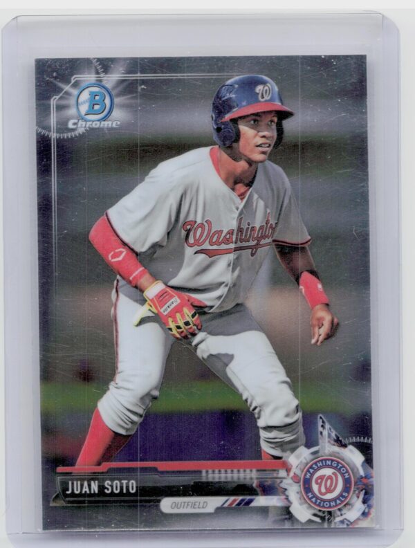 2017 Bowman Draft Juan Soto Chrome #BDC-162 Nationals