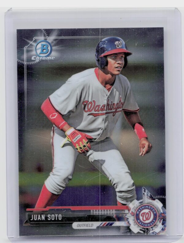 2017 Bowman Draft Juan Soto Chrome #BDC-162 Nationals