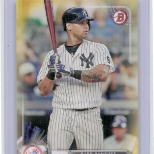 2017 Bowman Gary Sanchez Gold /50 #85 Yankees