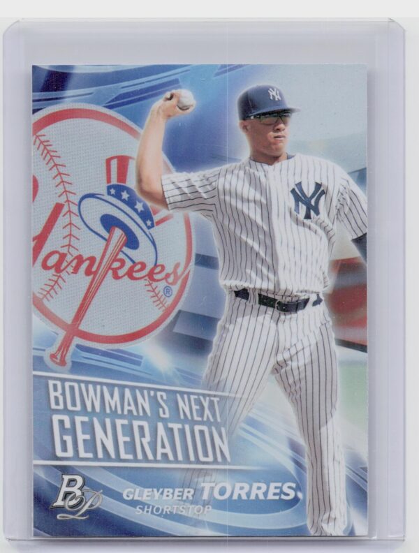 2017 Bowman Platinum Gleyber Torres #BNG-GT Yankees Bowman's Next Generation