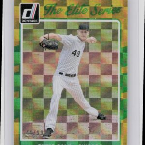 2017 Donruss Chris Sale /99 #ES-17 Sox The Elite Series Gold