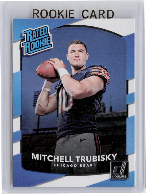 2017 Donruss Mitchell Trubisky RC #328 Bears
