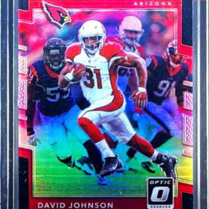 2017 Donruss Optic David Johnson Black #95 Cardinals