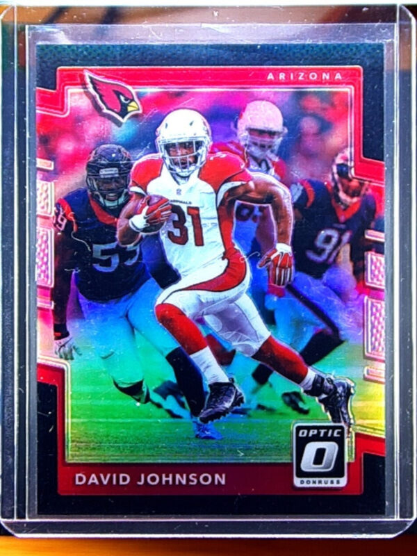 2017 Donruss Optic David Johnson Black #95 Cardinals