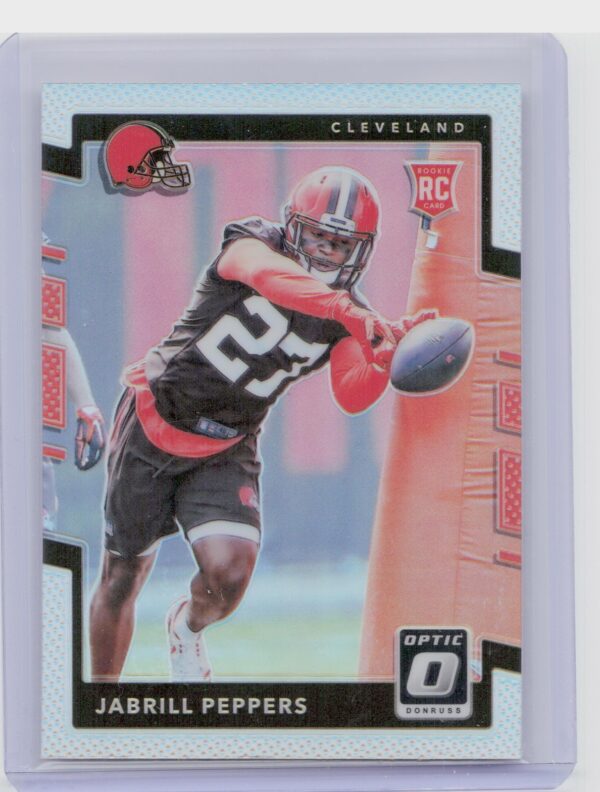 2017 Donruss Optic Jabrill Peppers Holo #140 Browns