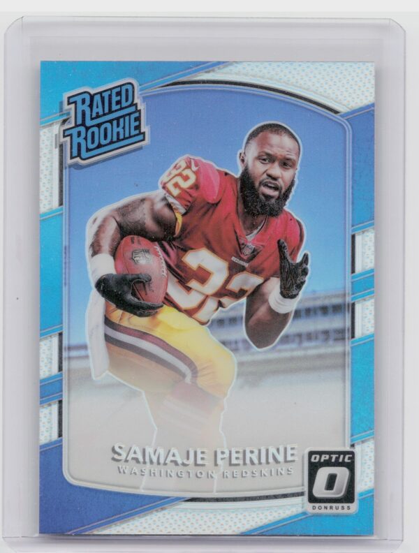2017 Donruss Optic Samaje Perine Holo #156 Redskins