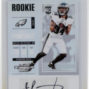 2017 Panini Contenders Optic Donnel Pumphrey AU RC #147 Eagles